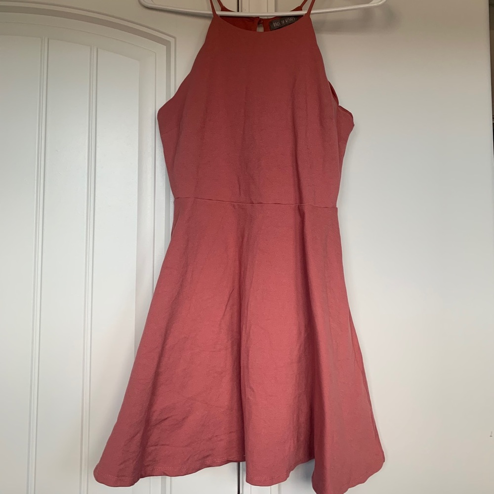 Scallop Detail Dress